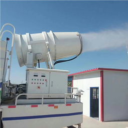 山東50型建筑工地降塵霧炮機(jī)產(chǎn)品優(yōu)勢與出入口機(jī)應(yīng)用